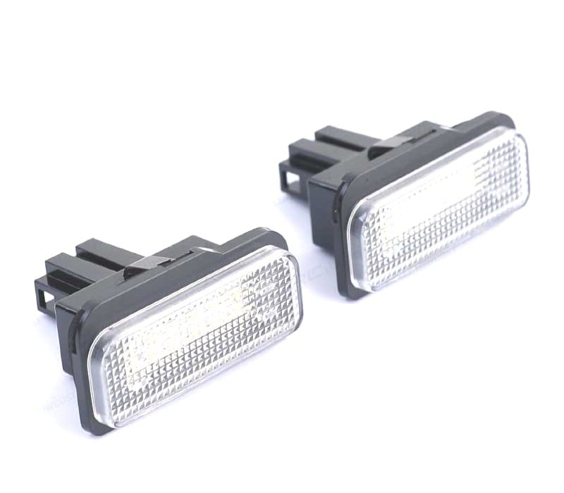 LUZES DE MATRICULA LED PARA MERCEDES CLASSE C W203 W211