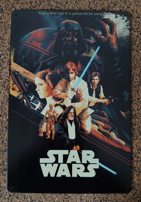 Poster - Star Wars: Dark vs Light (metal 20x30 cm)
