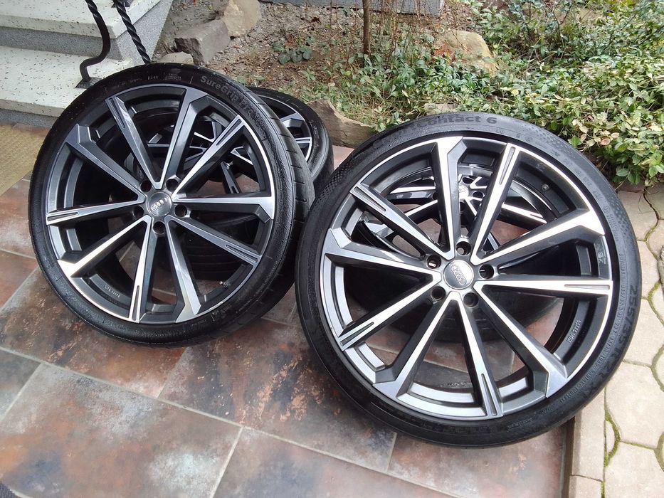 Koła letnie 5x112 21''Audi A4,A5,A6,A7,A8,Q3,Q5 Q7 Q8 Vw Seat Skoda Bmw 255/35/21!2023r