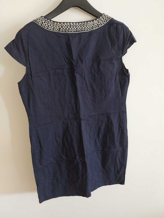 Vestido azul, October, 38/M, em muito bom estado