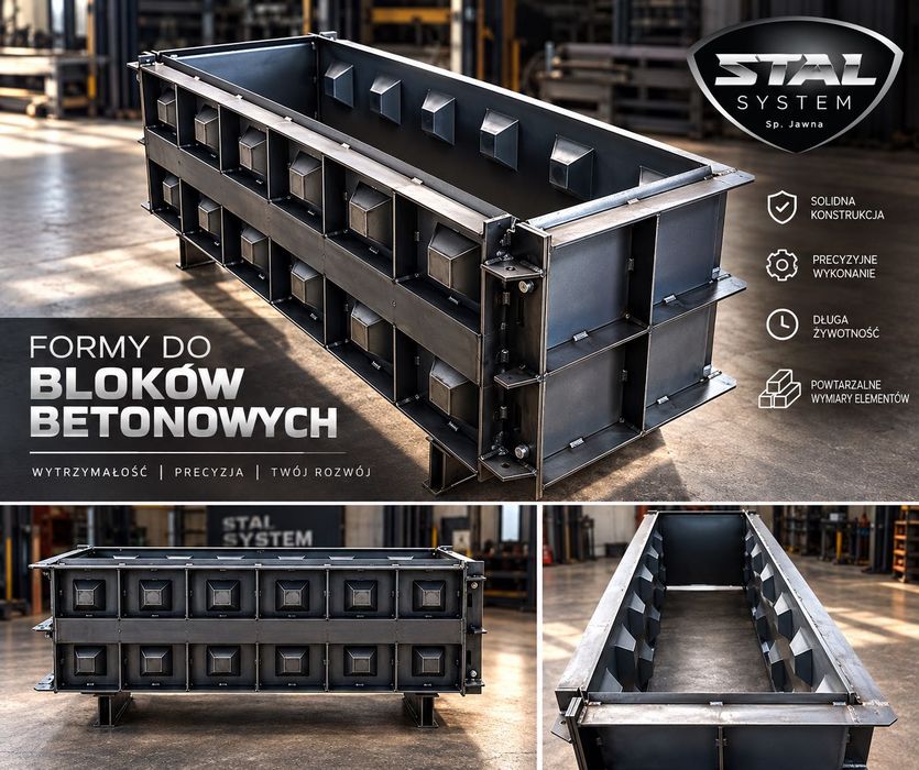 Formy forma do betonu bloków betonowych typu Lego