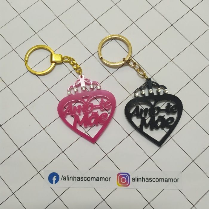 Porta-chaves personalizados!