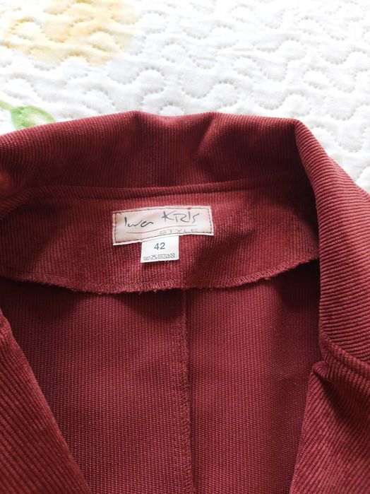 Żakiet sztruksowy nowy roz.42 polski producent