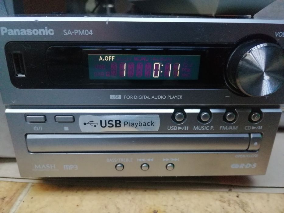 Panasonic mini wieża pilot