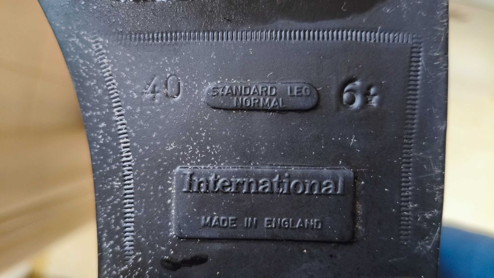 Botas de Montar Cabedal Originais Imperial (Made in England) nº40