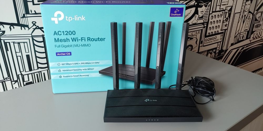 Router tp-link AC1200 Mesh Wi-Fi Router