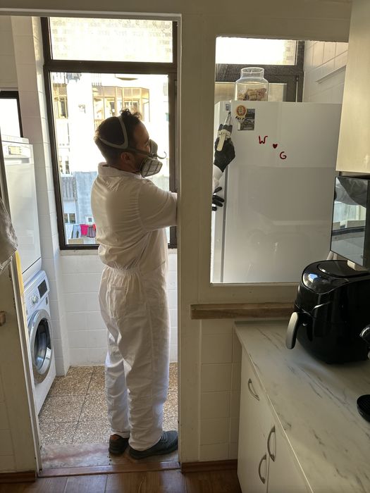 DESINFESTAÇÃO CONTROLO D EPRAGAS PERCEVEJOS BARATAS PULGAS TÉRMITAS