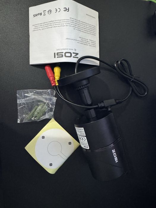 ZOSI 1080P Câmara de vigilância exterior para CCTV, visão noturna 36 m