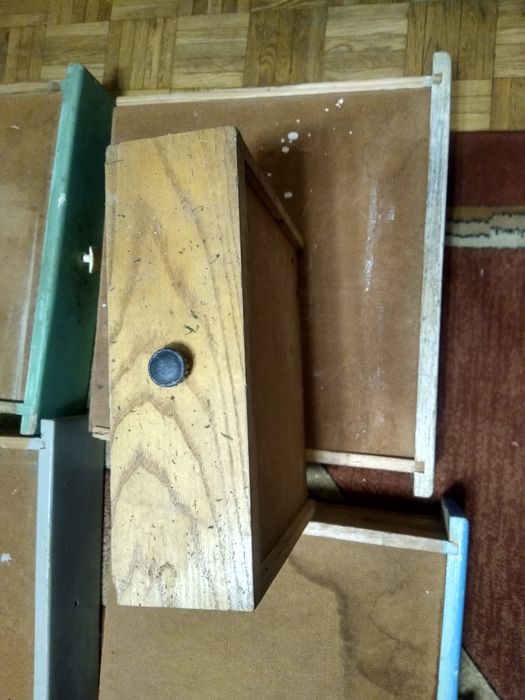 szuflady  niebieskie  sztuk  2