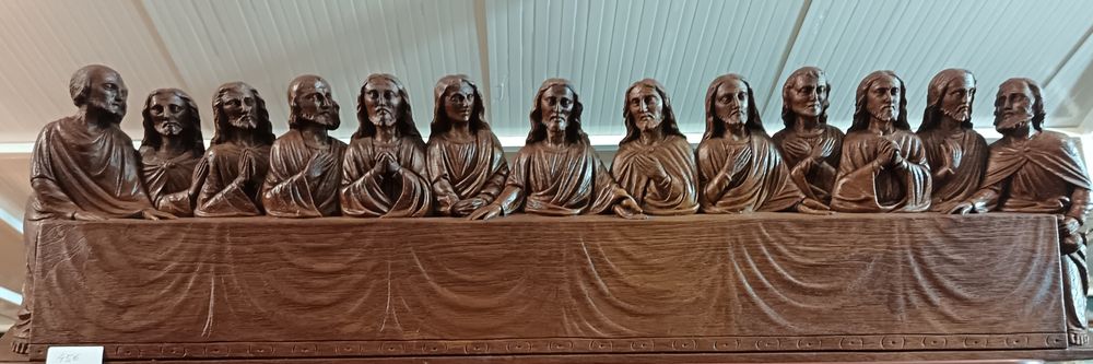 Ceia de Cristo em relevo