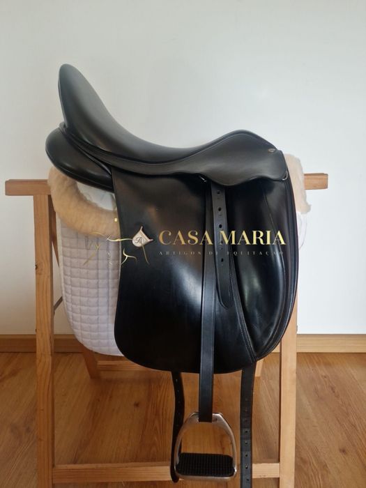 Sela de Dressage Bates Innova 18" - Impecável