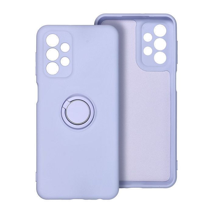 Futerał SILICONE RING do SAMSUNG S25 Plus fioletowy