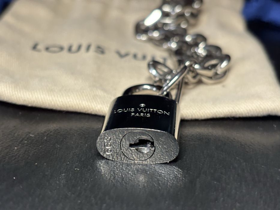 Louis Vuitton lock neclace