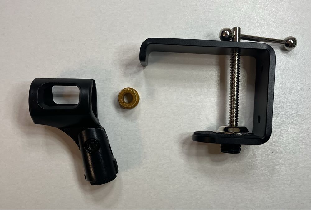 Ramię mikrofonowe ZealSound gęsia szyja elastyczne 48cm czarne