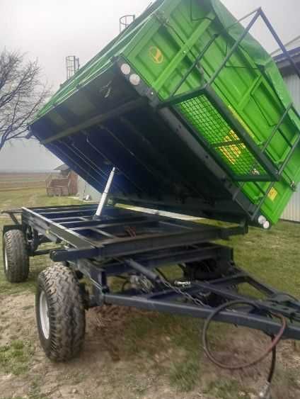 Przyczepa dwuosiowa wywrotka na 3 strony AUTOSAN D46
