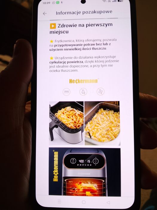 Frytkownica beztluszczowa