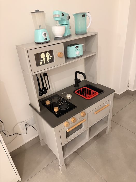 Cozinha de Brinquedo Completa com Acessórios (Apenas Entrega em Mão)
