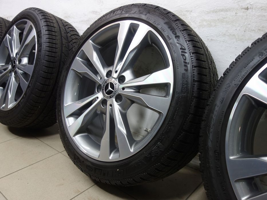 225/45R18 245/40R18 Koła zimowe Mercedes OE Michelin W206 W205 4x7mm