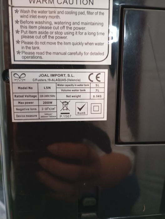 Ar condicionado quente e frio