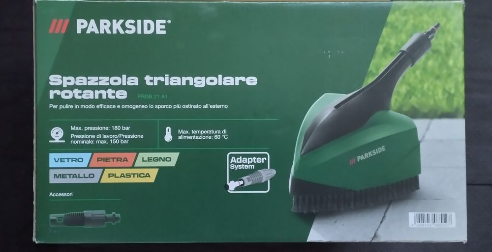 Máquina limpeza Pressão 135 Bar Parkside + acessórios