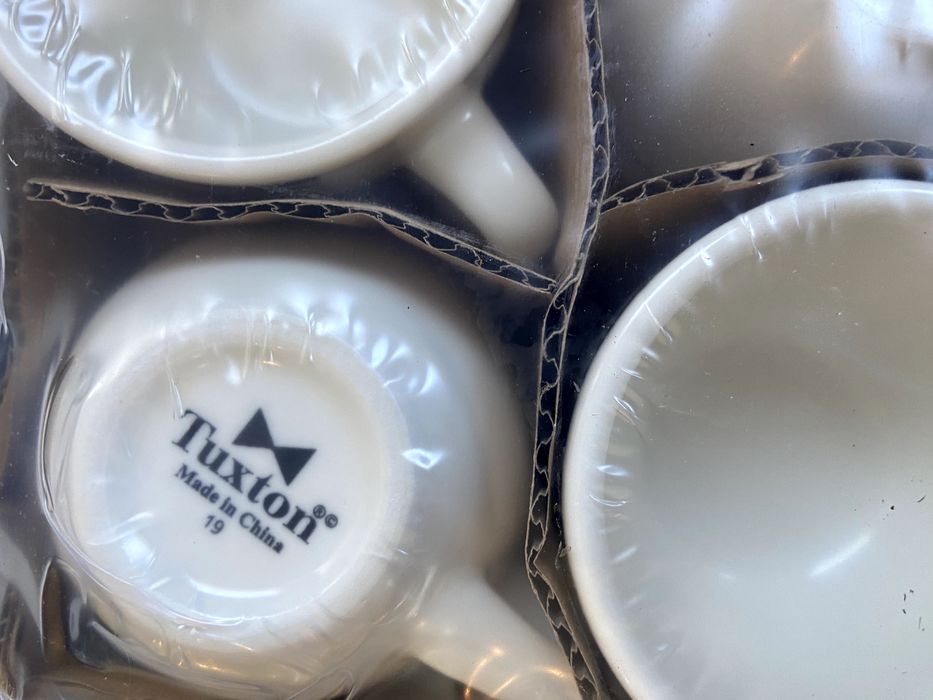 Louça para restauração Tuxton Diner americano tigelas, chávenas