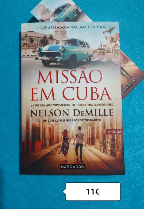MISSÃO EM CUBA / Nelson Demille - portes incluídos