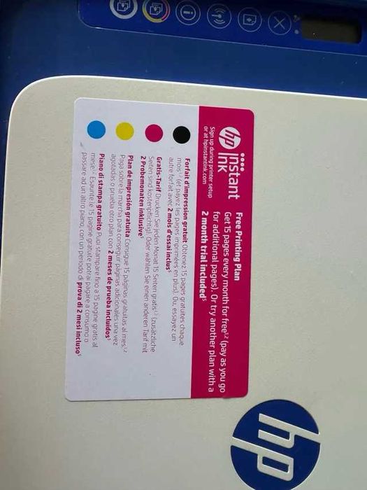 HP Multifunction Printer in Blue and White445715933551677444