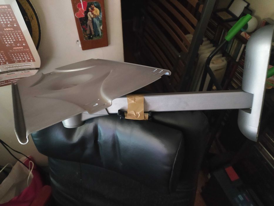 Suporte para TV cor cinza