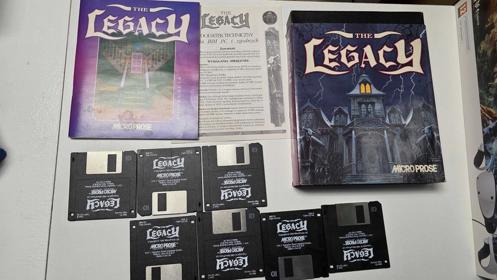 PC The Legacy wydanie polskie big box