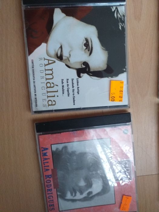 Cd's de música de Amália Rodrigues