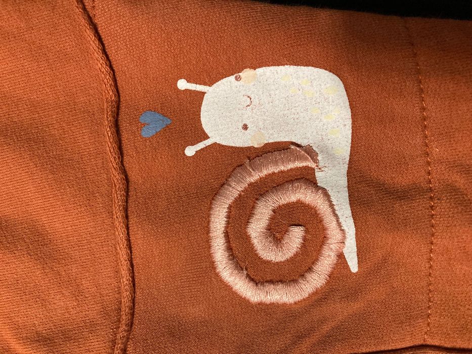 Spodenki 74 80 dresy H&M i 5-10-15 2 szt. Ślimak 6-9 mies