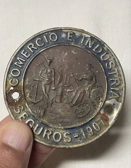 Placas Antigas Seguradoras Carros