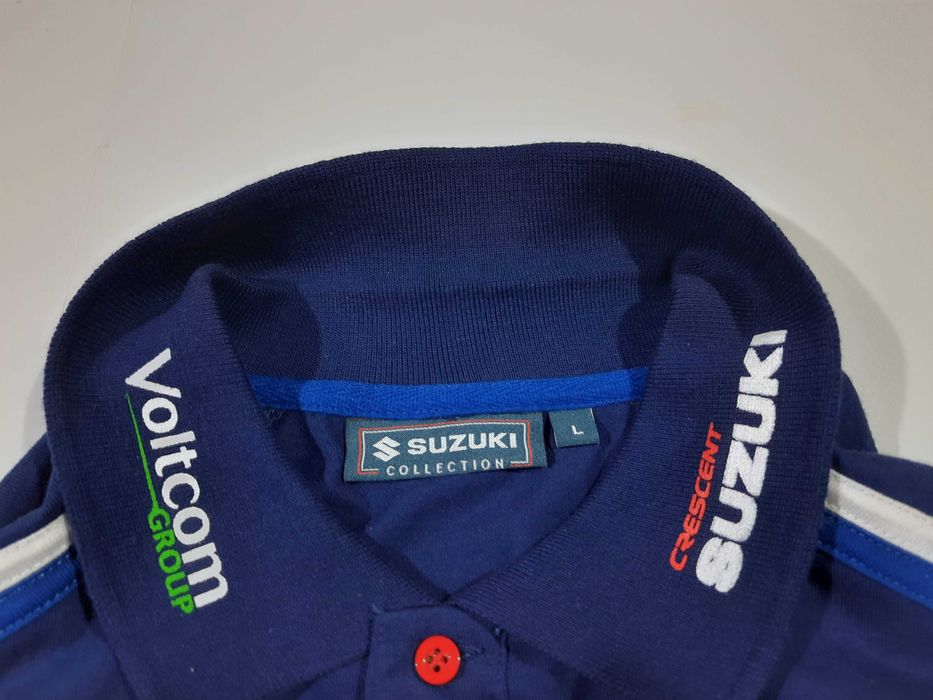 Спортивная футболка поло Suzuki Moto Racing