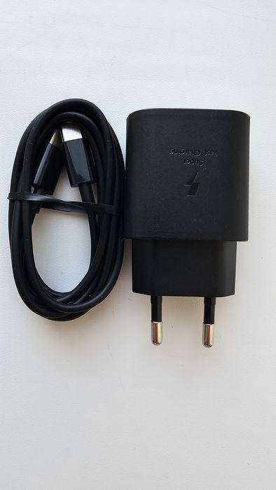 Адаптер! Блок і кабель для Samsung 25W USB-C  ШВИДКА ЗАРЯДКА!