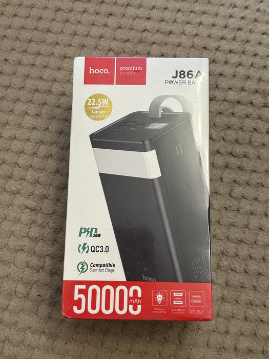 Повербанк Power Bank Hoco 50000 mAh