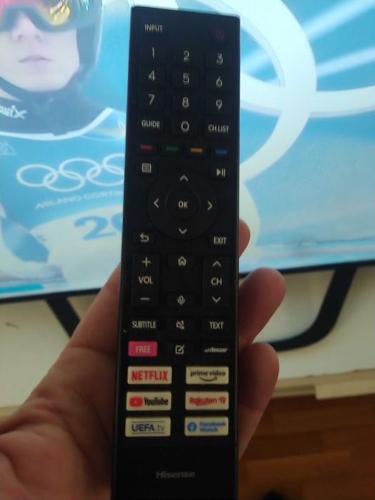 Smart Tv hisensee 4k 55 polegadas
