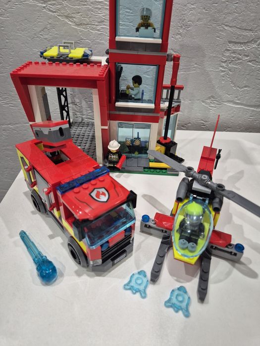 Lego remiza strażacka nr 60320 wiek 6+