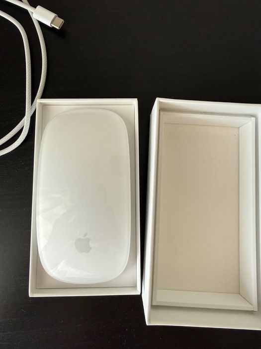 Magic Mouse USB-C Branco Apple com Caixa - COMO NOVO
