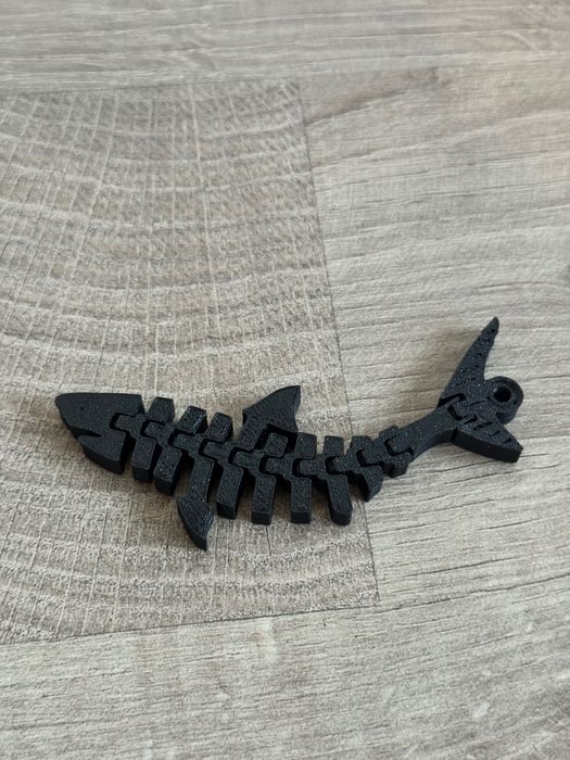 Ruchoma figurka Rekin Druk 3d Flexi Toy