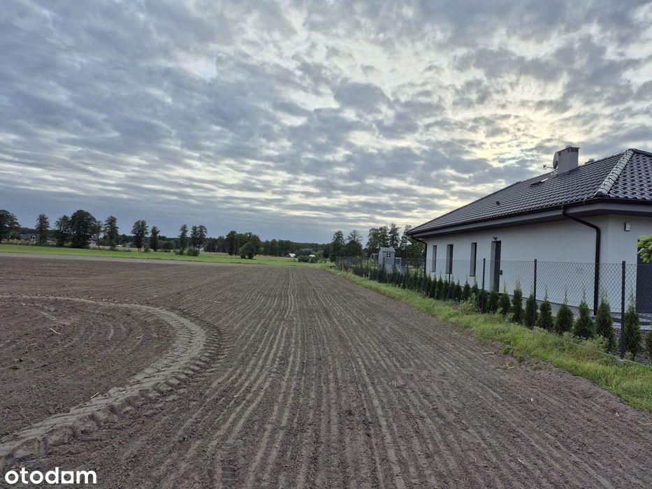 Działki budowlane Nowy Tomyśl Glinno od 950 do 1119m2 prąd / woda