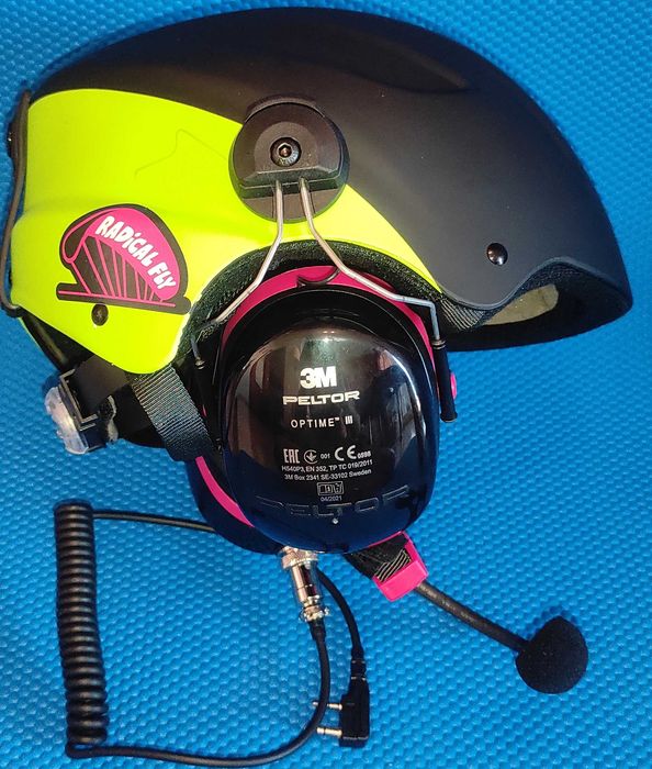 Capacetes paramotor Peltor optime III 3M