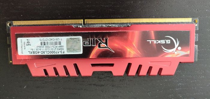 G.Skill Ripjaws RAM Memory (4GB Kit - 2GB x2) DDR3 2133MHz CL964585267116291122