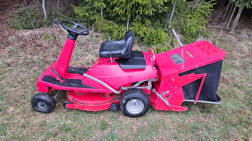 Traktorek kosiarka Countax Rider | Zamiatarka / Kosz | + Najazdy aluminiowe