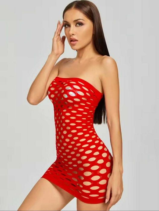 Bodystocking sukienka