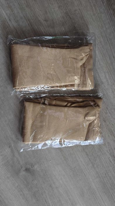 Podkolanówki przeciw żylakowe, dwie pary. Kompresyjne, uciskowe.