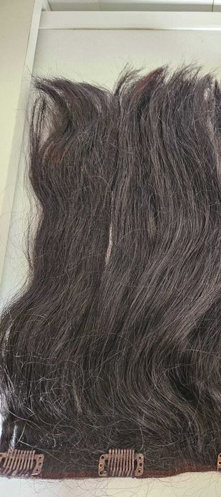 Extensões de Cabelo - Cor Preto/Cstanho Chocolate