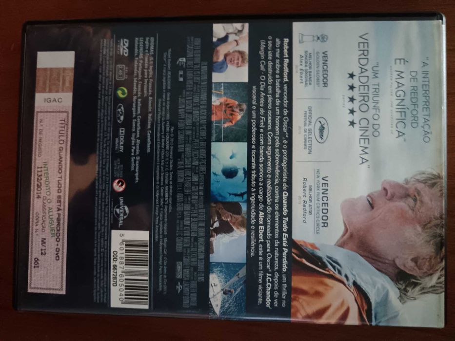 filme dvd original - quando tudo esta perdido