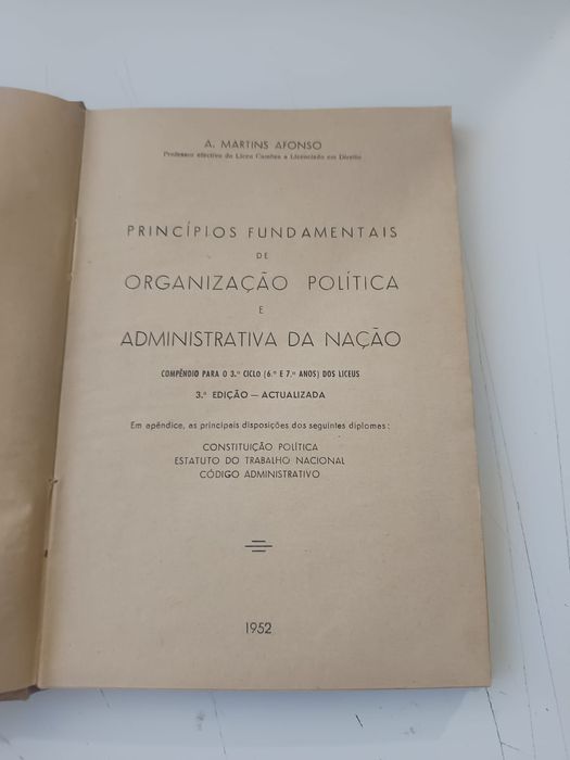Livro 3 ciclo do liceu