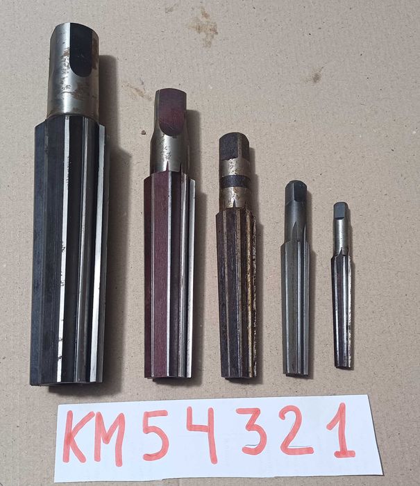 НАБОР перехідних токарних втулок  Морзе 4-1 4шт