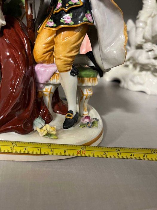 Thüringer Porzellangruppe – Para muzykujących